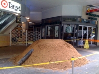 The Myer Centre, Brisbane CBD prepares to sandbag it\'s lower section