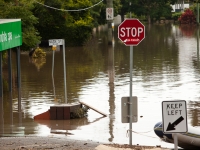 Furniture was washed out of some Rosalie residents\' businesses homes.